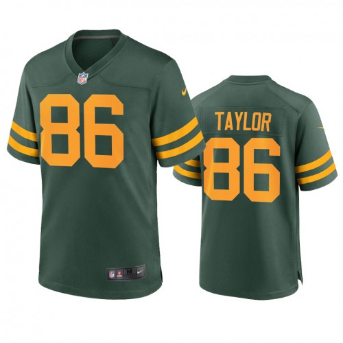 Green Bay Green Bay Packers #86 Malik Taylor Men's Alternate Game Player Jersey - Green Men's cheap jerseys for sale - CheapJerseys.Shop