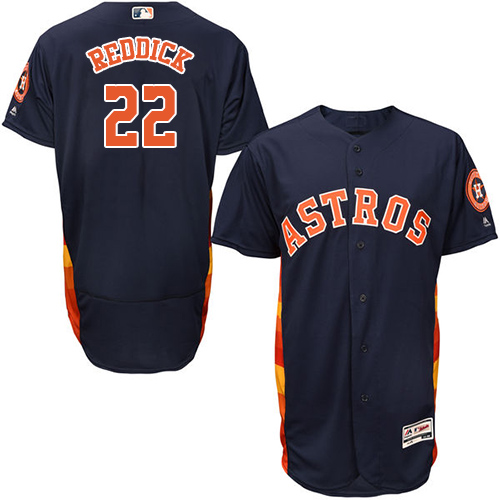 Houston Astros #22 Josh Reddick Navy Blue Flexbase Authentic Collection Stitched Jersey Men's cheap jerseys for sale - CheapJerseys.Shop