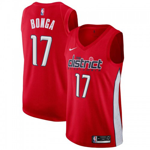 Washington Wizards #17 Isaac Bonga Red Youth Swingman Earned Edition Jersey Youth cheap jerseys for sale - CheapJerseys.Shop