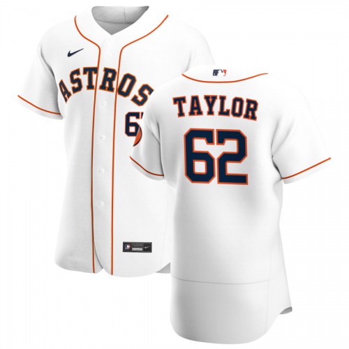 Houston Houston Astros #62 Blake Taylor Men's White Home 2020 Authentic Player Jersey Men's cheap jerseys for sale - CheapJerseys.Shop