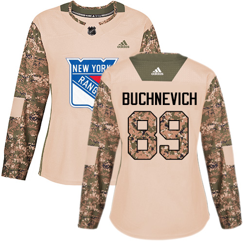 New York Rangers #89 Pavel Buchnevich Camo Authentic 2017 Veterans Day Women's Stitched Jersey Womens cheap jerseys for sale - CheapJerseys.Shop