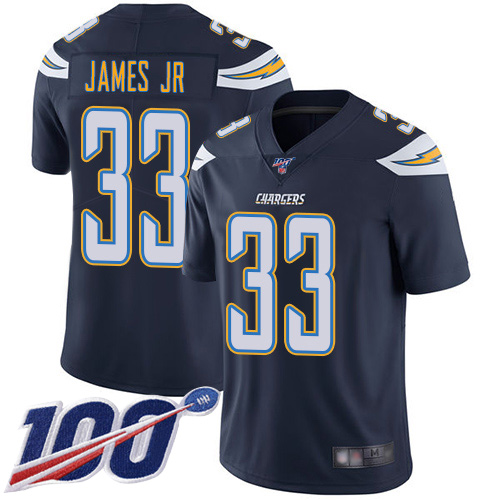 Chargers #33 Derwin James Jr Navy Blue Team Color Youth Stitched 100th Season Vapor Limited Jersey cheap jerseys for sale - CheapJerseys.Shop