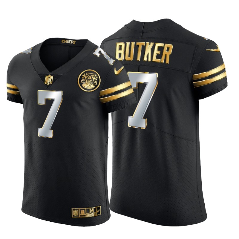 Kansas City Chiefs #7 Harrison Butker Men's Black Edition Vapor Untouchable Elite Jersey cheap jerseys for sale - CheapJerseys.Shop