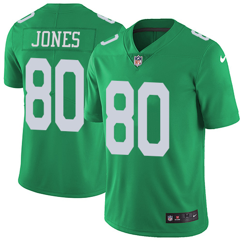 Eagles #80 Julio Jones Green Youth Stitched Limited Rush Jersey cheap jerseys for sale - CheapJerseys.Shop