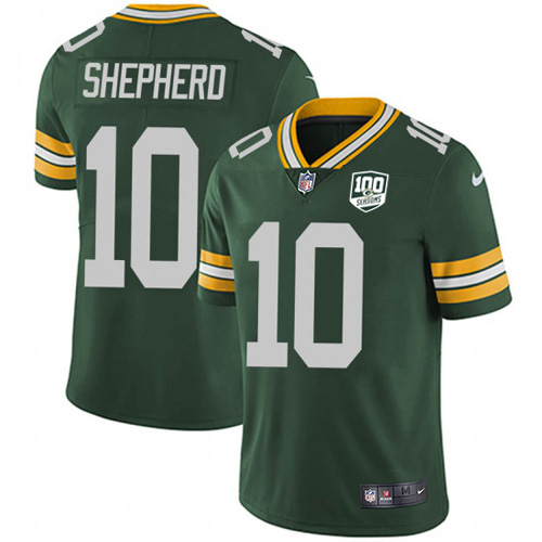 Green Bay Packers #10 Darrius Shepherd Green Team Color Youth 100th Season Stitched Vapor Untouchable Limited Jersey Youth cheap jerseys for sale - CheapJerseys.Shop