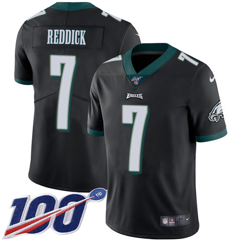 Eagles #7 Haason Reddick Black Alternate Men's Stitched 100th Season Vapor Untouchable Limited Jersey cheap jerseys for sale - CheapJerseys.Shop
