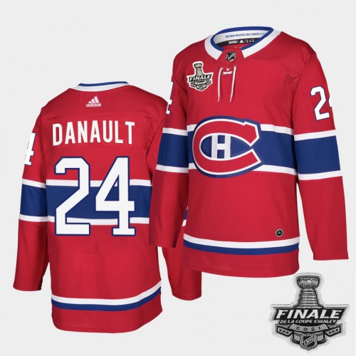 Montreal Canadiens #24 Phillip Danault Red Home Authentic 2021 Stanley Cup Final Patch Jersey Men's cheap jerseys for sale - CheapJerseys.Shop