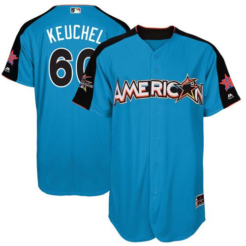 Houston Astros #60 Dallas Keuchel Blue 2017 All-Star American League Stitched Jersey Men's cheap jerseys for sale - CheapJerseys.Shop