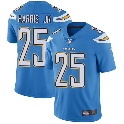 Los Angeles Chargers #25 Chris Harris Jr Electric Blue Alternate Youth Stitched Vapor Untouchable Limited Jersey Youth cheap jerseys for sale - CheapJerseys.Shop