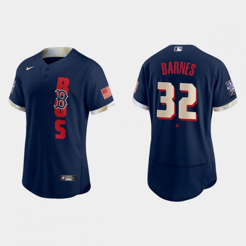 Boston Boston Red Sox #32 Matt Barnes 2021 All Star Game Authentic Navy Jersey Men's cheap jerseys for sale - CheapJerseys.Shop