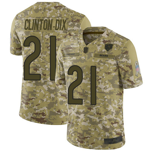 Chicago Bears #21 Ha Ha Clinton-Dix Camo Men's Stitched Limited 2018 Salute To Service Jersey Men's cheap jerseys for sale - CheapJerseys.Shop