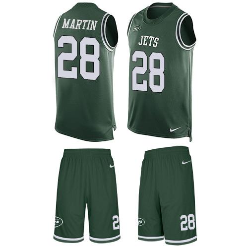 Jets #28 Curtis Martin Green Team Color Men's Stitched Limited Tank Top Suit Jersey cheap jerseys for sale - CheapJerseys.Shop