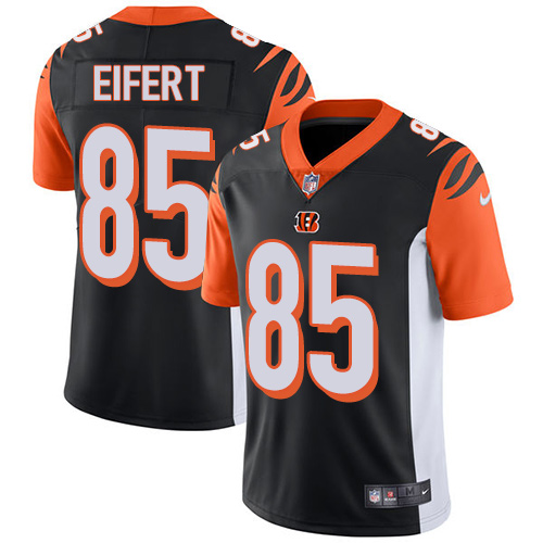 Cincinnati Bengals #85 Tyler Eifert Black Team Color Men's Stitched Vapor Untouchable Limited Jersey Men's cheap jerseys for sale - CheapJerseys.Shop