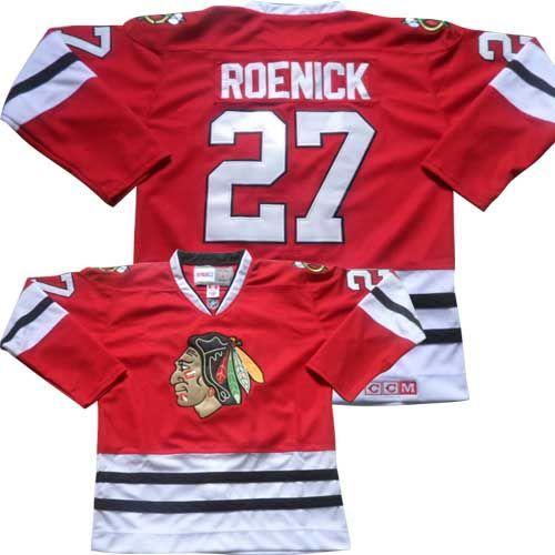Chicago Blackhawks #27 Jeremy Roenick Red CCM Throwback Stitched Jersey Men's cheap jerseys for sale - CheapJerseys.Shop