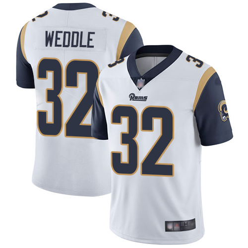 Los Angeles Rams #32 Eric Weddle White Men's Stitched Vapor Untouchable Limited Jersey Men's cheap jerseys for sale - CheapJerseys.Shop