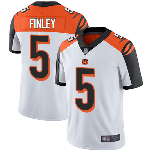 Cincinnati Bengals #5 Ryan Finley White Men's Stitched Vapor Untouchable Limited Jersey Men's cheap jerseys for sale - CheapJerseys.Shop