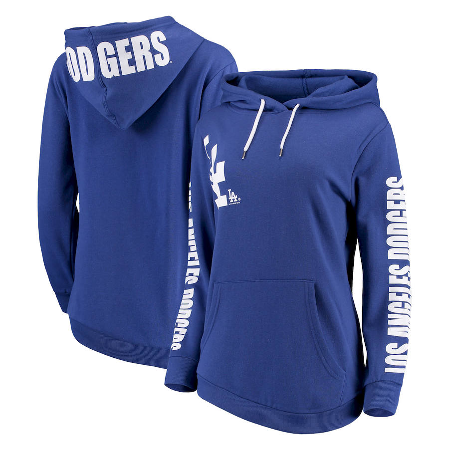 Los Angeles Dodgers G-III 4Her By Carl Banks Women's 12th Inning Pullover Hoodie Royal cheap jerseys for sale - CheapJerseys.Shop