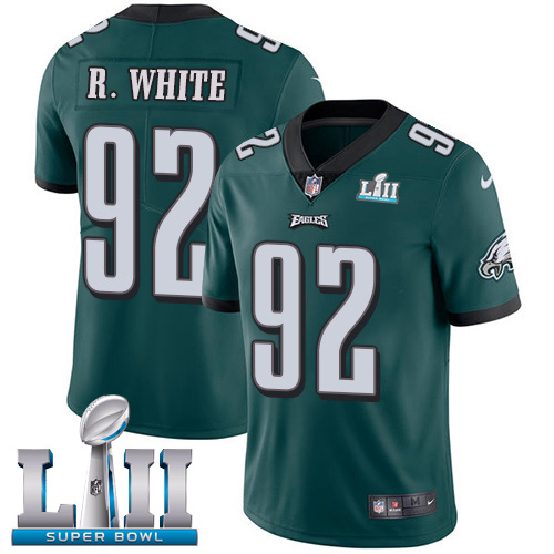Philadelphia Eagles #92 Reggie White Midnight Green Team Color Super Bowl LII Men's Stitched Vapor Untouchable Limited Jersey Men's cheap jerseys for sale - CheapJerseys.Shop