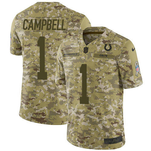 Colts #1 Parris Campbell Camo Men's Stitched Limited 2018 Salute To Service Jersey cheap jerseys for sale - CheapJerseys.Shop