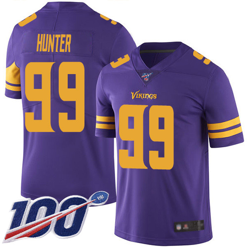 Vikings #99 Danielle Hunter Purple Men's Stitched Limited Rush 100th Season Jersey cheap jerseys for sale - CheapJerseys.Shop