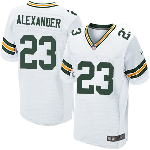 Packers #23 Jaire Alexander White Men's Stitched Elite Jersey cheap jerseys for sale - CheapJerseys.Shop