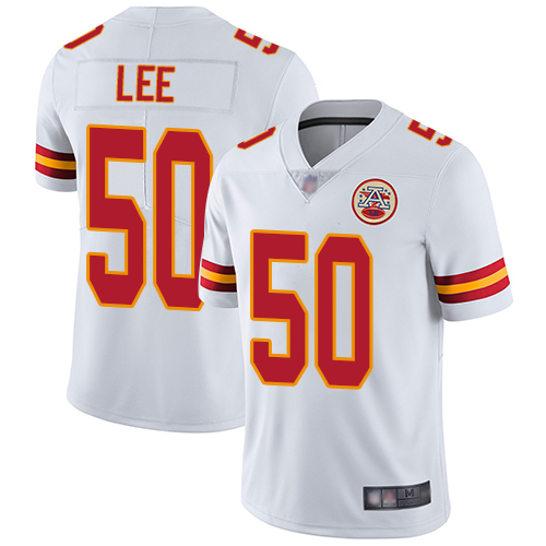 Kansas City Chiefs #50 Darron Lee White Men's Stitched Vapor Untouchable Limited Jersey Men's cheap jerseys for sale - CheapJerseys.Shop