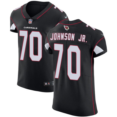 Cardinals #70 Paris Johnson Jr. Black Alternate Men's Stitched New Elite Jersey cheap jerseys for sale - CheapJerseys.Shop
