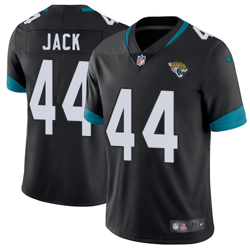 Jacksonville Jaguars #44 Myles Jack Black Team Color Men's Stitched Vapor Untouchable Limited Jersey Men's cheap jerseys for sale - CheapJerseys.Shop