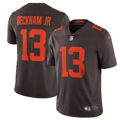 Cleveland Cleveland Browns #13 Odell Beckham Jr. Men's Brown Alternate 2020 Vapor Limited Jersey Men's cheap jerseys for sale - CheapJerseys.Shop