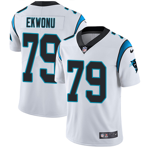 Panthers #79 Ikem Ekwonu White Men's Stitched Vapor Untouchable Limited Jersey cheap jerseys for sale - CheapJerseys.Shop