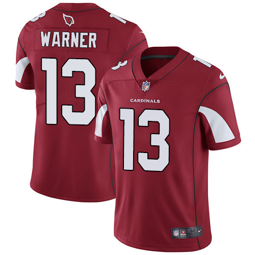 Arizona Cardinals #13 Kurt Warner Red Team Color Men's Stitched Vapor Untouchable Limited Jersey Men's cheap jerseys for sale - CheapJerseys.Shop