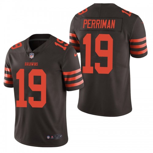 Cleveland Browns #19 Breshad Perriman Brown Men's Stitched Limited Rush Jersey Men's cheap jerseys for sale - CheapJerseys.Shop