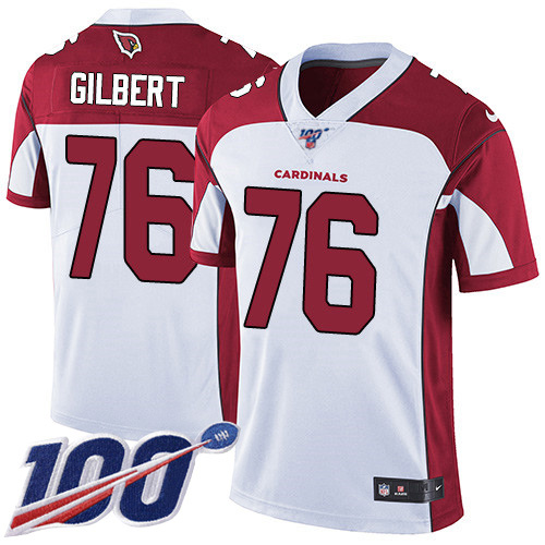 Cardinals #76 Marcus Gilbert White Men's Stitched 100th Season Vapor Limited Jersey cheap jerseys for sale - CheapJerseys.Shop