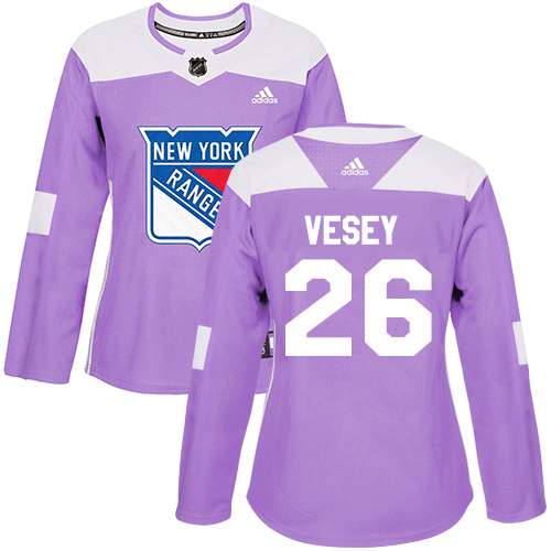New York Rangers #26 Jimmy Vesey Purple Authentic Fights Cancer Women's Stitched Jersey Womens cheap jerseys for sale - CheapJerseys.Shop