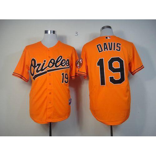 Baltimore Orioles #19 Chris Davis Orange Cool Base Stitched Jersey Men's cheap jerseys for sale - CheapJerseys.Shop