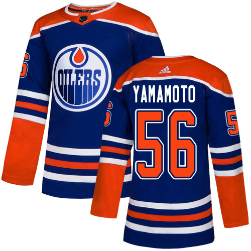 Edmonton Oilers #56 Kailer Yamamoto Royal Blue Alternate Authentic Stitched Jersey Men's cheap jerseys for sale - CheapJerseys.Shop