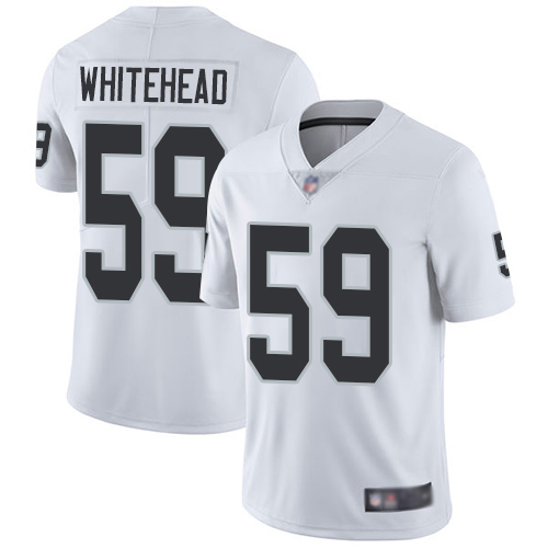 Las Vegas Raiders #59 Tahir Whitehead White Men's Stitched Vapor Untouchable Limited Jersey Men's cheap jerseys for sale - CheapJerseys.Shop