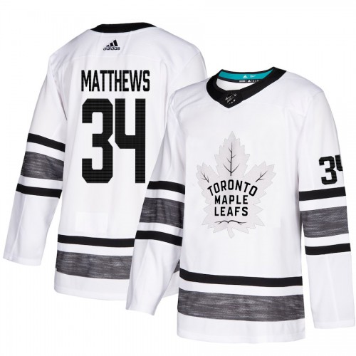 Maple Toronto Maple Leafs #34 Auston Matthews White Authentic 2019 All-Star Stitched Youth Jersey Youth cheap jerseys for sale - CheapJerseys.Shop