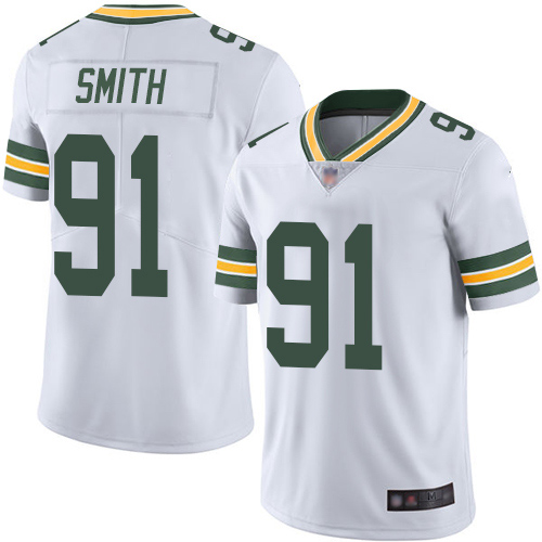Green Bay Packers #91 Preston Smith White Men's Stitched Vapor Untouchable Limited Jersey Men's cheap jerseys for sale - CheapJerseys.Shop