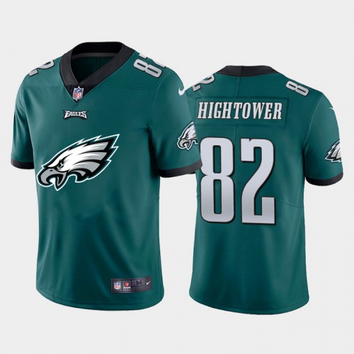 Philadelphia Philadelphia Eagles #82 John Hightower Green Men's Big Team Logo Vapor Limited Jersey Men's cheap jerseys for sale - CheapJerseys.Shop