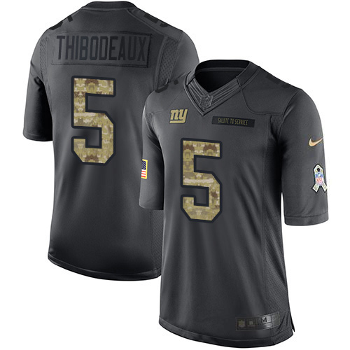 Giants #5 Kayvon Thibodeaux Black Youth Stitched Limited 2016 Salute To Service Jersey cheap jerseys for sale - CheapJerseys.Shop