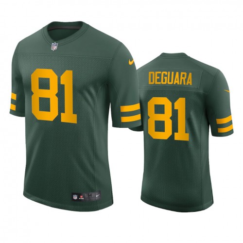 Green Bay Green Bay Packers #81 Josiah Deguara Men's Alternate Vapor Limited Player Jersey - Green Men's cheap jerseys for sale - CheapJerseys.Shop