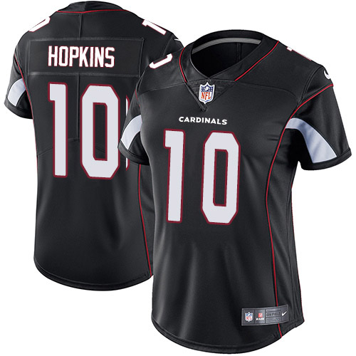 Cardinals #10 DeAndre Hopkins Black Alternate Women's Stitched Vapor Untouchable Limited Jersey cheap jerseys for sale - CheapJerseys.Shop
