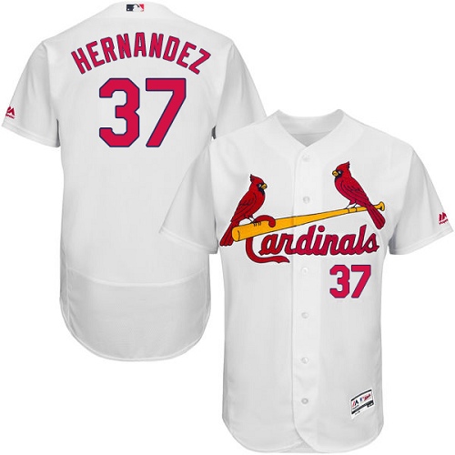 St.Louis Cardinals #37 Keith Hernandez White Flexbase Authentic Collection Stitched Jersey Men's cheap jerseys for sale - CheapJerseys.Shop