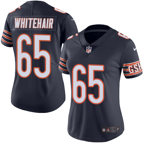 Chicago Bears #65 Cody Whitehair Navy Blue Team Color Women's Stitched Vapor Untouchable Limited Jersey Womens cheap jerseys for sale - CheapJerseys.Shop