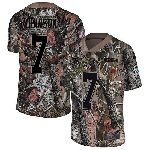 Falcons #7 Bijan Robinson Camo Stitched Youth Limited Rush Realtree Jersey cheap jerseys for sale - CheapJerseys.Shop