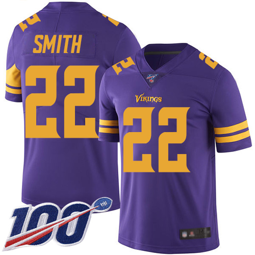 Vikings #22 Harrison Smith Purple Youth Stitched Limited Rush 100th Season Jersey cheap jerseys for sale - CheapJerseys.Shop