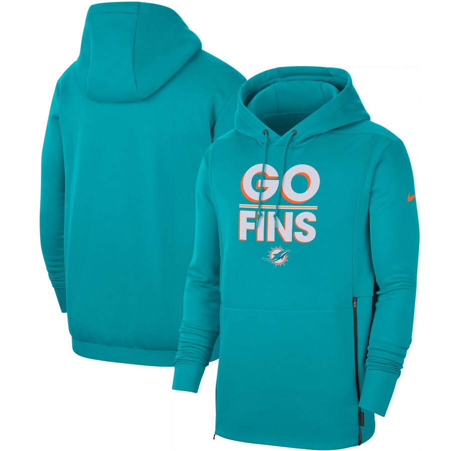 Miami Dolphins Sideline Local Performance Pullover Hoodie Aqua cheap jerseys for sale - CheapJerseys.Shop