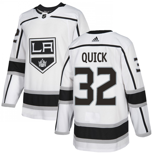 Los Angeles Kings #32 Jonathan Quick White Road Authentic Stitched Youth Jersey Youth cheap jerseys for sale - CheapJerseys.Shop