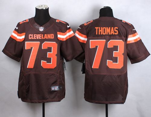 Browns #73 Joe Thomas Brown Team Color Men's Stitched New Elite Jersey cheap jerseys for sale - CheapJerseys.Shop